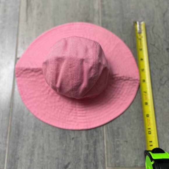 Baby Gap Cotton Wide Brim Bucket Sun Hat – Pink, Size XS/S (0–6 months) - Picture 5 of 8